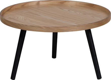 WOOOD Mesa Bijzettafel L - Hout - Naturel - 34xØ60