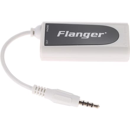 Adaptateur de convertisseur de musique pour guitare basse blanche vers Android Apple iPhone iPad iPod Touch noir