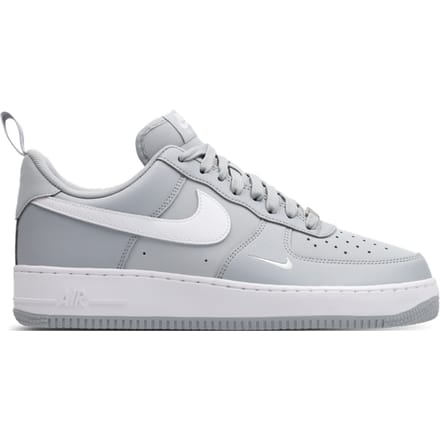 Nike Air Force Sneakers Heren - Grijs - Maat 45 - Leer