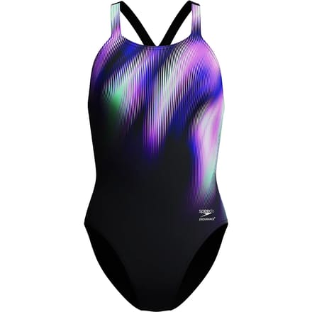 Dames zwempak uit 1 stuk Speedo End+ FL Placem Powerb