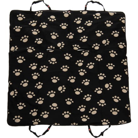 Trixie Autodeken Pootprint Zwart / Beige - 145X140 CM