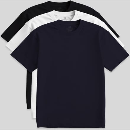 Heren Katoen Elastaan Rundhals T-shirt