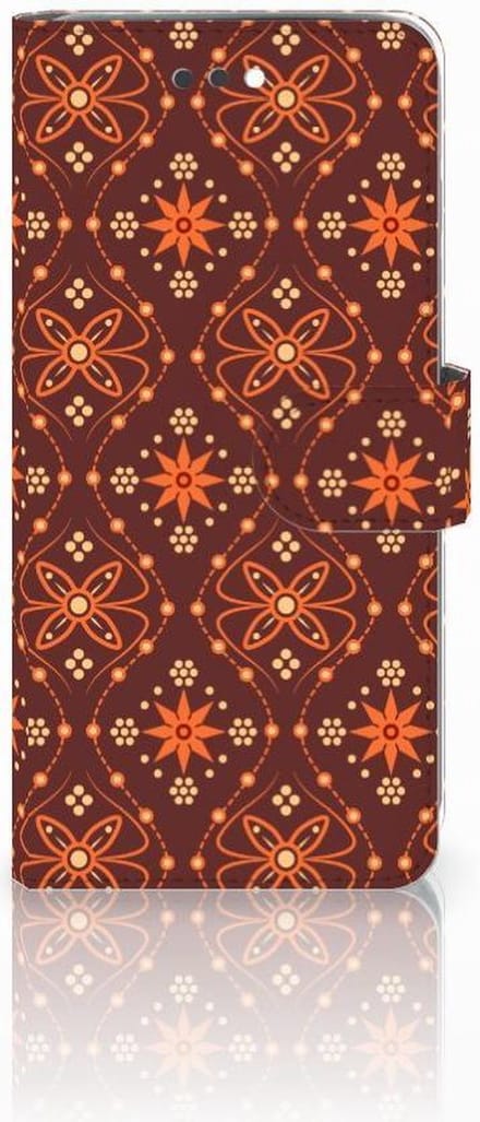 Apple iPhone 7 Plus | 8 Plus Telefoon Hoesje Batik Brown