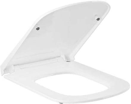 Kludi Resa S - Toiletzitting Slim, SoftClosing, QuickRelease, glanzend wit 27WCS43