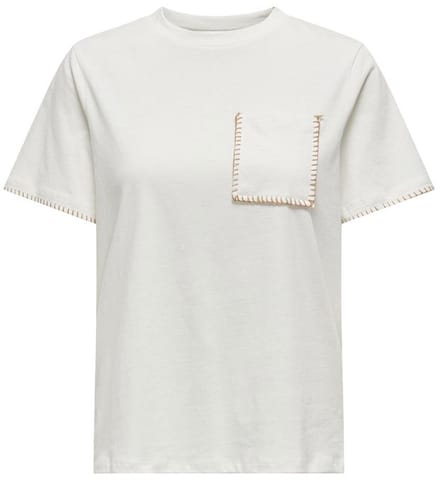 Only Karen T-shirt Met Korte Mouwen Wit S Vrouw