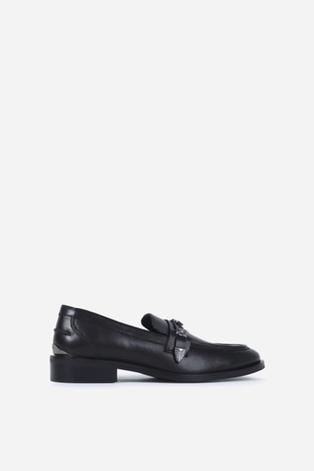 BRONX next-wagon loafer zwart