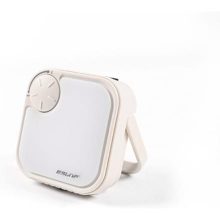 ESLNF Solar-kampeerlamp LED-campinglantaarn Noodlamp Draagbare powerbank met traploos wit