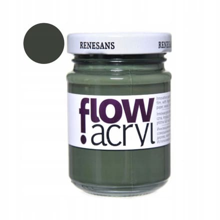 Renesans Flow Acryl Verkrijgbaar 110ml - Verdaccio Groen
