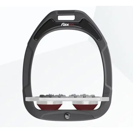 Platte Ultra Grip Stirrup Antraciet/Grijs/Bordeaux Flex-On Green Composite