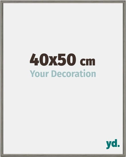 Your Decoration - Fotolijst 40x50 cm - Aluminium - Mercury Structuur - New York