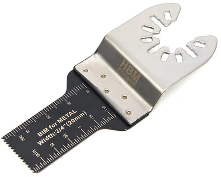 20 mm. Bi-Metaal Zaagblad Voor Metaal, Hout en Plastic voor Multitool
