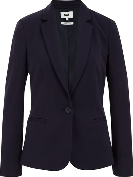 WE Fashion Dames getailleerde jersey stretch blazer