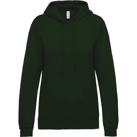 Kariban Eco damessweater met capuchon K473 - Forest Green - S