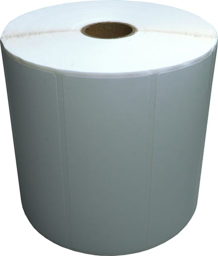 DULA Compatible Zebra Labels 102x38mm - 1790 etiketten per rol - kern 25mm - Wit - Permanent - 1 rol