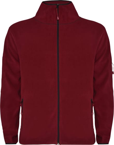 Roly Men´s Luciane Microfleece Jacket RY1195 - Garnet Red 57 - S