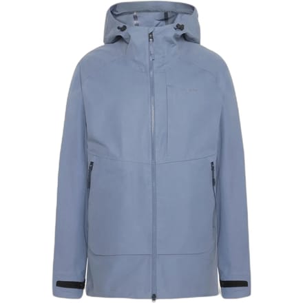 Waterdichte jas met capuchon en volledige rits KnowledgeCotton Apparel Vent canvas 270 shell