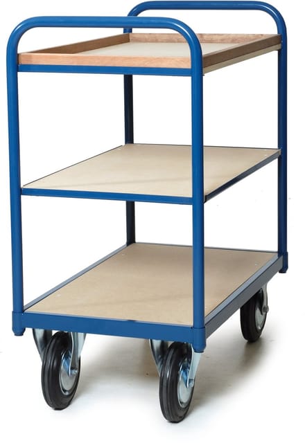 FRAMI tafelwagen 850 x 500 mm met 3 legborden