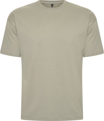 Mario Russo Oversized T-shirt - T-shirts Heren - Katoen - M - Lichtgroen