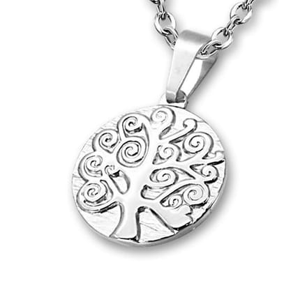 Amanto Ketting Dardan - 316L Staal - Levensboom - ∅25mm - 50cm