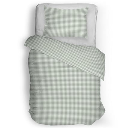 Snoozing Kaat Dekbedovertrek - Eenpersoons - 140x200/220 cm - Green