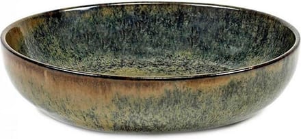 Serax Sergio Herman Surface indi grey diep bord 21cm (per stuk)