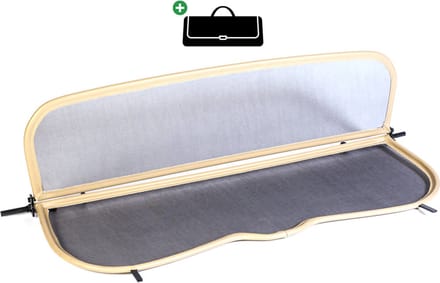 Windscherm Mercedes CLK W209 | 2003-2010 | incl. luxe opbergtas | Beige