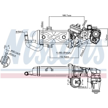 EGR-klep NISSENS 98178