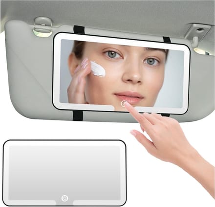 Verlichte Make-up Spiegel met Vergroting en Dimbare Verlichting voor Perfecte Make-up Looks