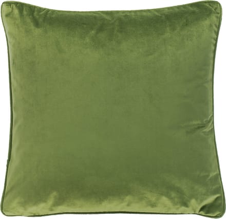 TISECO HOME STUDIO - Kussen (gevuld) Fluweel - Vierkant - 60x60 cm - Olijfgroen