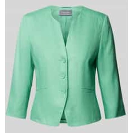 Getailleerde blazer van puur linnen