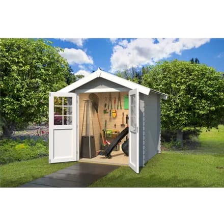 Weka Tuinhuis 209 - Grijs - 200x200cm