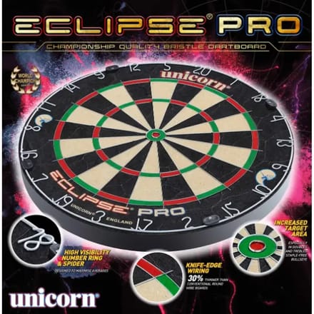 Dartboard van sisal Unicorn Eclipse Pro