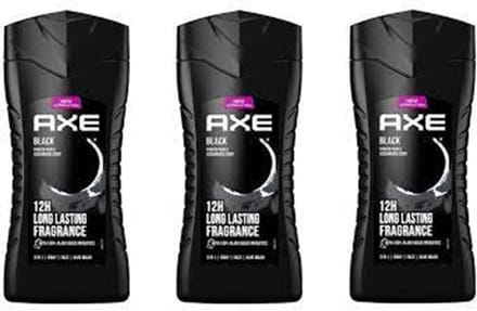 Axe Douchegel – Black 3 × 250 ml