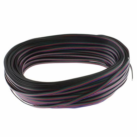 RGB verlengkabel voor LED-strips SMD5050 - 5 tot 50 meter