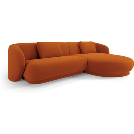 Hoekbank Camden rechts velvet | Cosmopolitan Design