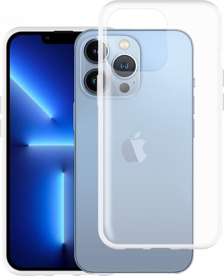 Just in Case hoesje geschikt voor iPhone 13 Pro Hoesje Siliconen - Flexibele Case - Transparant