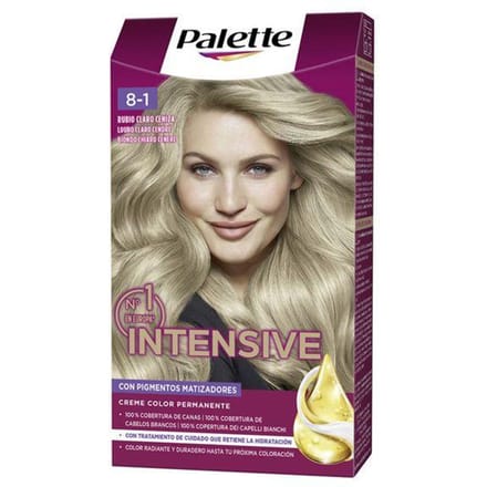PALETTE INTENSIVE teinture #8.1-blond cendré clair 1 u