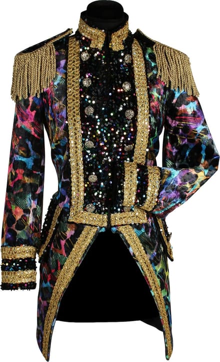 Thetru Carnavalsjas Dames - Painted Black - Maat S