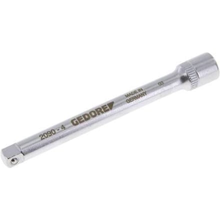 1/4" (6.3 mm) Gedore 100mm Verlengstuk Met Kogelvergrendeling