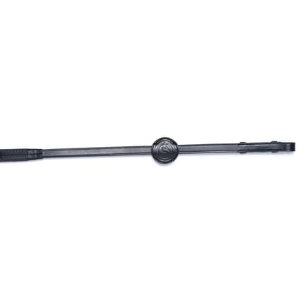 Trust Rubber teugels Fontainebleau 5/8 - maat Full - black/silver
