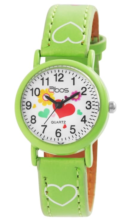 QBOS QBOS kinderhorloge Luca, zilverkleurig, Mineralglas