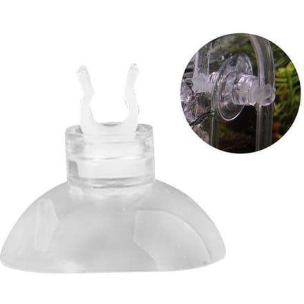 Aquarium Zuignap Zuignap voor 5mm Luchtleiding Buis Draadhouder Splitter Pomp voor Vissenkom wit