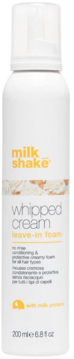 Milk Shake - Whipped Cream Milk Proteins Hair Leave-In Foam Conditioner For Hydration 200 ml