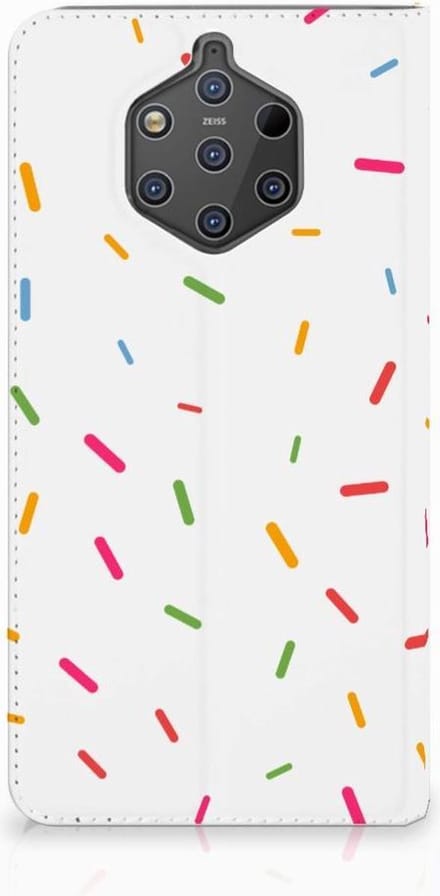 Nokia 9 PureView Flip Style Cover Donut Roze
