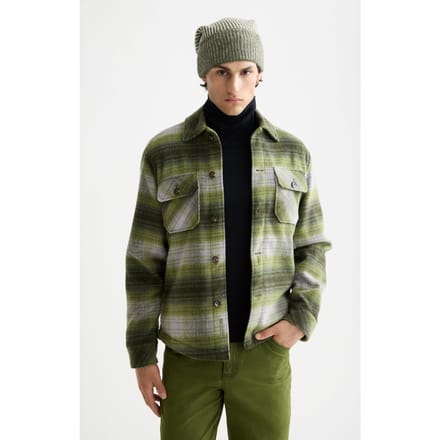 Scotch & Soda Check Overshirt Thyme / Calla Green Check Taglia: L | Giacche Outlet | Uomo | Verde