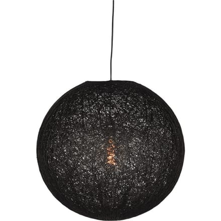 LABEL51 - Hanglamp Twist - Zwart - 45x45x45cm
