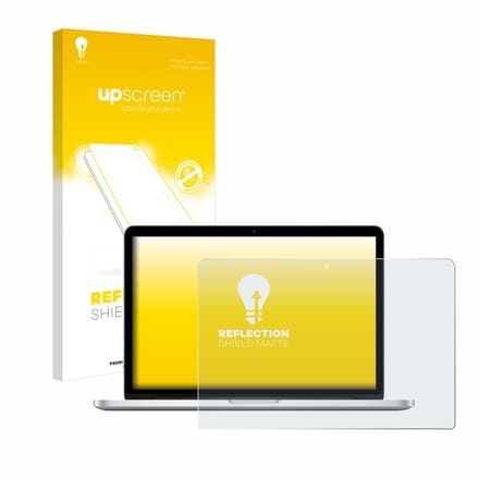 upscreen - Screenprotector voor Apple MacBook Retina Pro 13" 2015 - Folie Beschermfolie anti glare matte