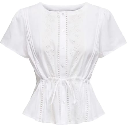 Geborduurde blouse vrouw Only Siffi