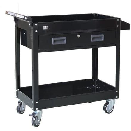 HBM gereedschapstrolley 90 cm, zwart