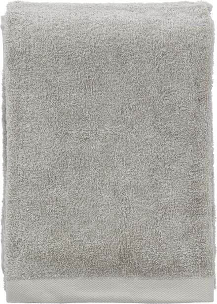 Södahl organic Comfort Handdoek 70 x 140 cm Light Grey